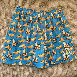 Baseball lifestyle 101 blue banana shorts size YM